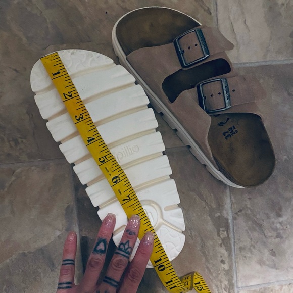 BIRKENSTOCK PAPILLO Arizona Chunky warm sand | EU 37 / US 6-6.5 - Picture 5 of 8